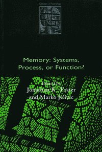 bokomslag Memory: Systems, Process, or Function?