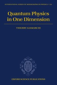 bokomslag Quantum Physics in One Dimension