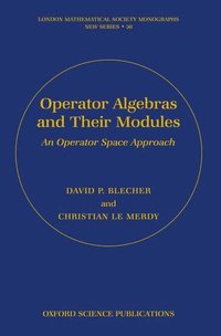 bokomslag Operator Algebras and Their Modules