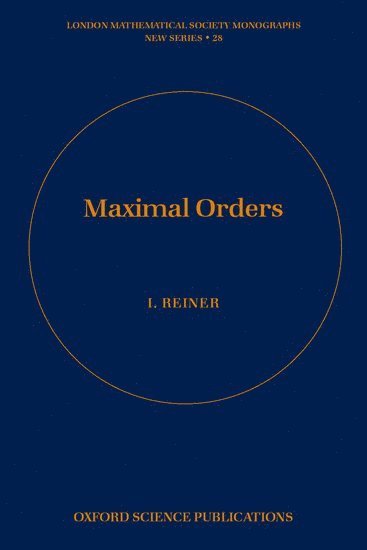 bokomslag Maximal Orders