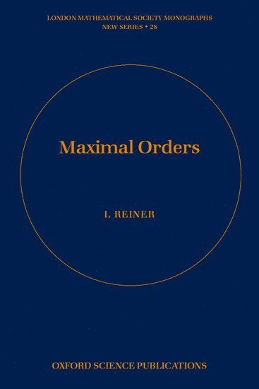 bokomslag Maximal Orders