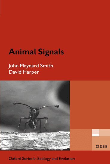 Maynard Smith, Harper - Animal Signals, Häftad