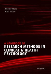 bokomslag A Handbook of Research Methods for Clinical and Health Psychology