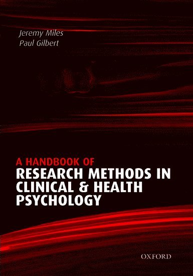 A Handbook of Research Methods for Clinical and Health Psychology 1