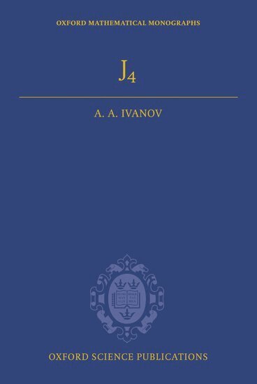 Alexander A. Ivanov - The Fourth Janko Group, Inbunden