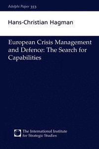 bokomslag European Crisis Management and Defence