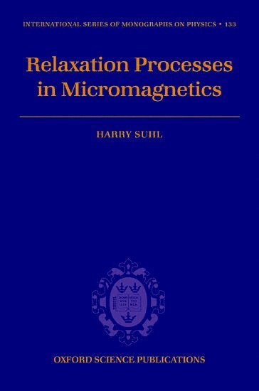 bokomslag Relaxation Processes in Micromagnetics