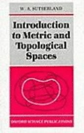bokomslag Introduction to Metric and Topological Space