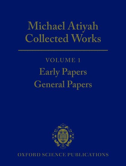 Michael Atiyah Collected Works 1