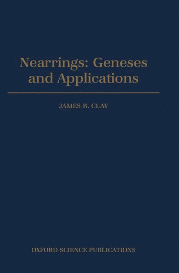 bokomslag Nearrings: Geneses and Applications