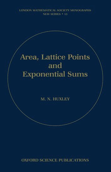 bokomslag Area, Lattice Points, and Exponential Sums