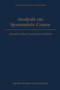 bokomslag Analysis on Symmetric Cones