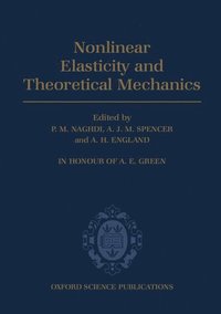 bokomslag Non-linear Elasticity and Theoretical Mechanics