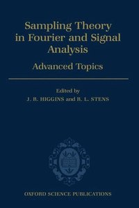bokomslag Sampling Theory in Fourier and Signal Analysis: Advanced Topics