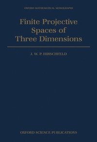 bokomslag Finite Projective Spaces of Three Dimensions
