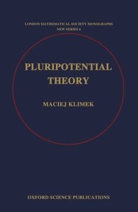 bokomslag Pluripotential Theory