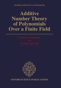 bokomslag Additive Number Theory of Polynomials over a Finite Field