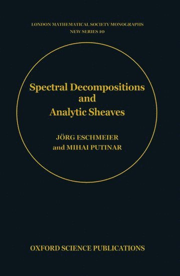 Spectral Decompositions and Analytic Sheaves 1