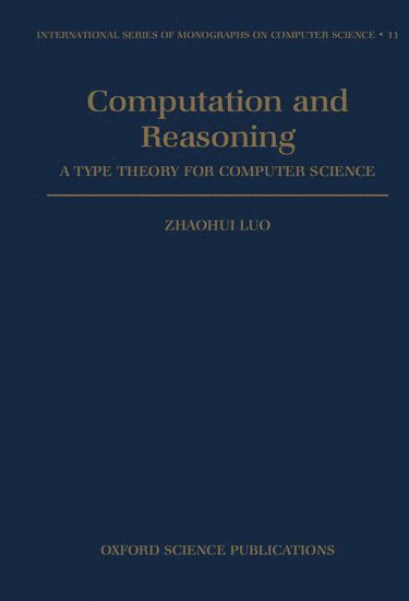 bokomslag Computation and Reasoning