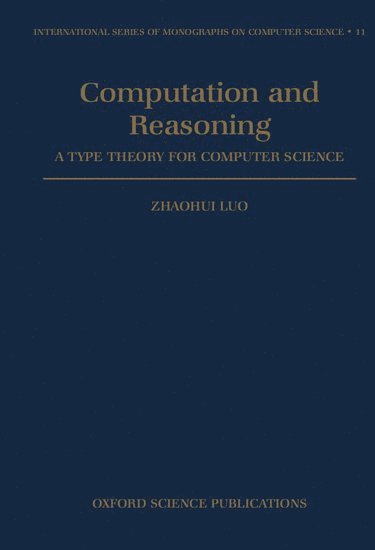Computation and Reasoning 1