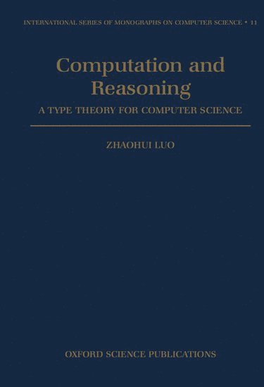 Computation and Reasoning