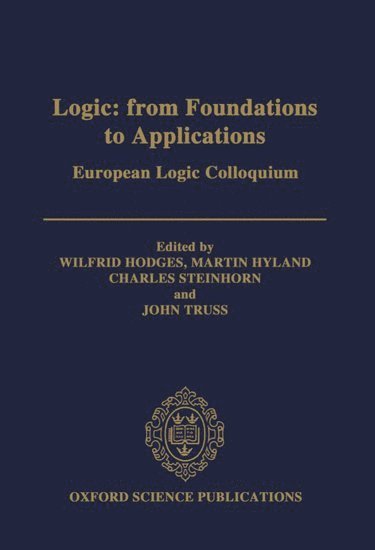 bokomslag Logic: From Foundations to Applications