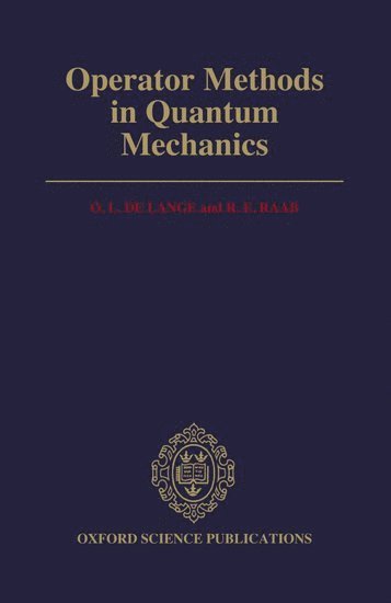 bokomslag Operator Methods in Quantum Mechanics