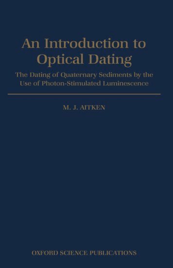 M. J. Aitken - Introduction to Optical Dating, Inbunden