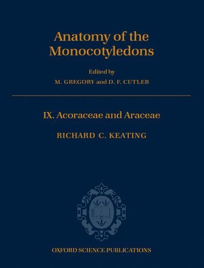 Anatomy of the Monocotyledons 1