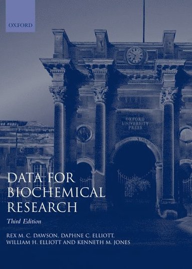 bokomslag Data for Biochemical Research