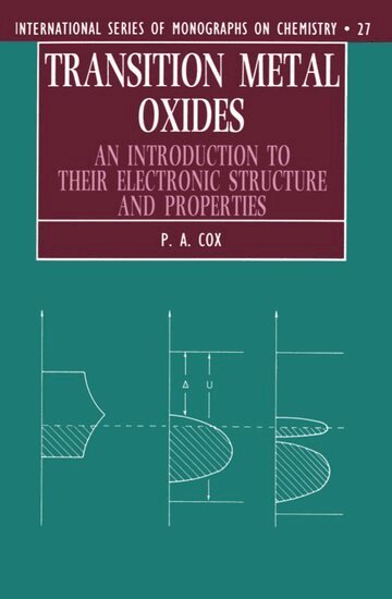 P. A. Cox - Transition Metal Oxides, Häftad
