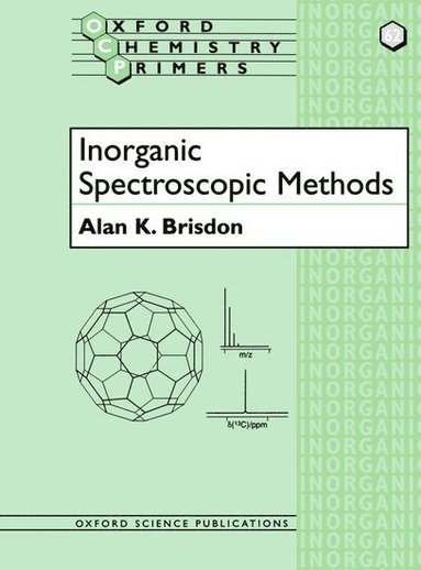 bokomslag Inorganic Spectroscopic Methods