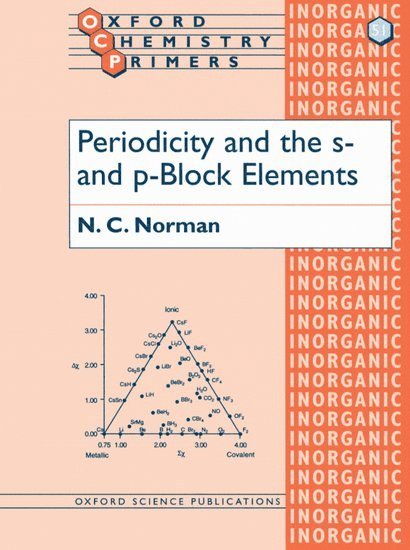 Nicholas C. Norman - Periodicity and the s- and p-Block Elements, Häftad