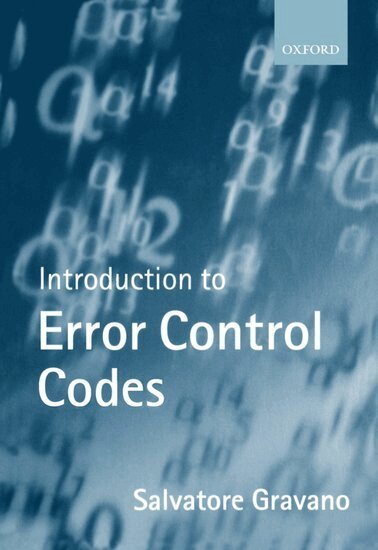 S. Gravano - Introduction to Error Control Codes, Häftad