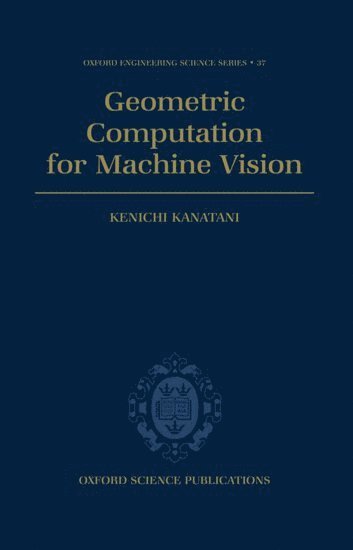 bokomslag Geometric Computation for Machine Vision