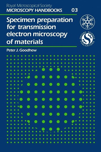 bokomslag Specimen Preparation for Transmission Electron Microscopy of Materials