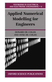 bokomslag Applied Numerical Modelling for Engineers