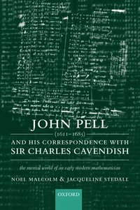 bokomslag John Pell (1611-1685) and His Correspondence with Sir Charles Cavendish