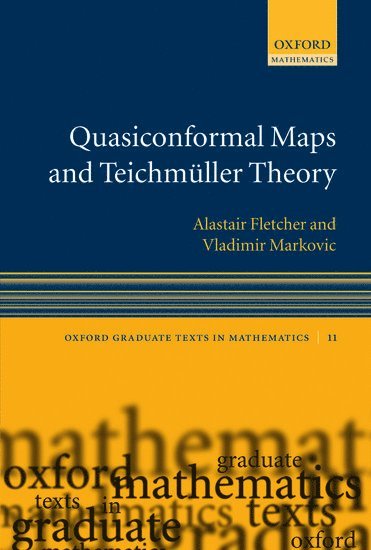 Quasiconformal Maps and Teichmller Theory 1