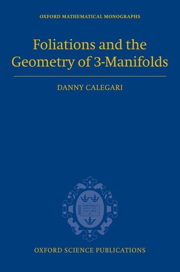 bokomslag Foliations and the Geometry of 3-Manifolds