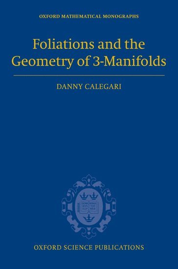 bokomslag Foliations and the Geometry of 3-Manifolds