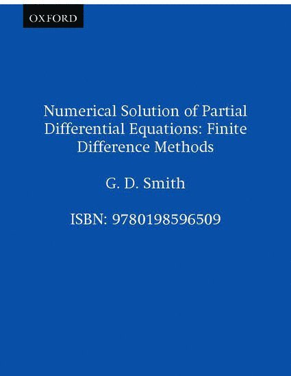 Numerical Solution of Partial Differential Equations 1