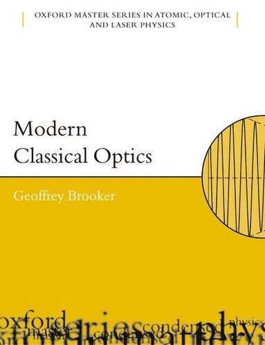 bokomslag Modern Classical Optics