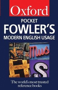 bokomslag Pocket Fowler's Modern English Usage
