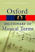 bokomslag Oxford Dictionary of Musical Terms