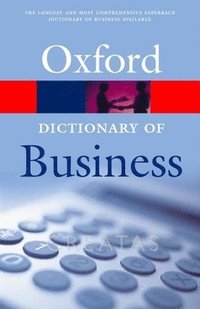 bokomslag A dictionary of business