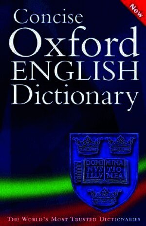 Concise Oxford English Dictionary