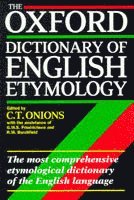 bokomslag The Oxford Dictionary of English Etymology