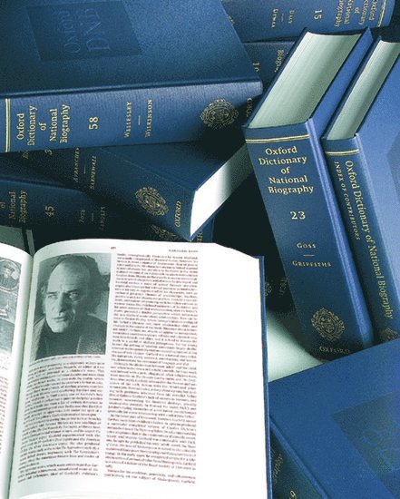 H. C. G. Matthew, Brian Harrison, H C G Matthew - Oxford Dictionary of National Biography, Inbunden