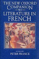 bokomslag The New Oxford Companion to Literature in French